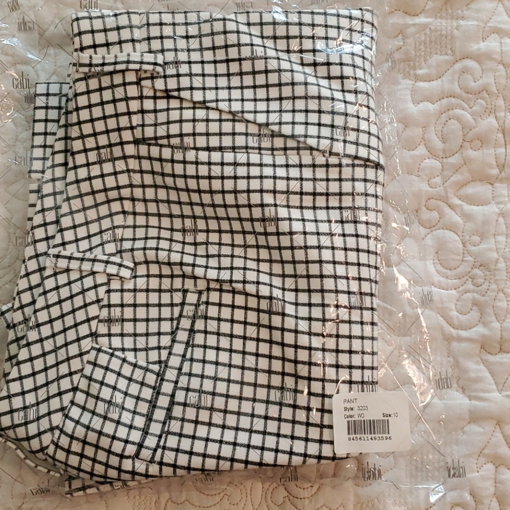 Cabi windowpane trouser